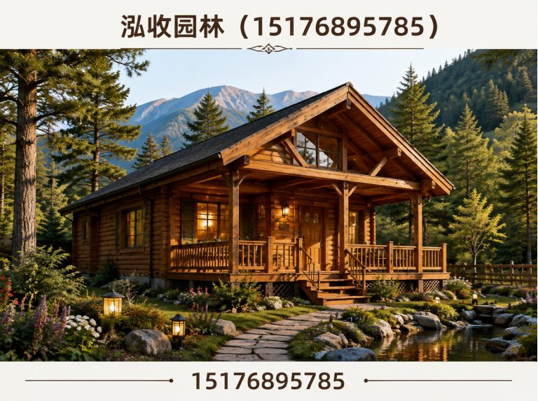 淮安防腐木凉亭展示图