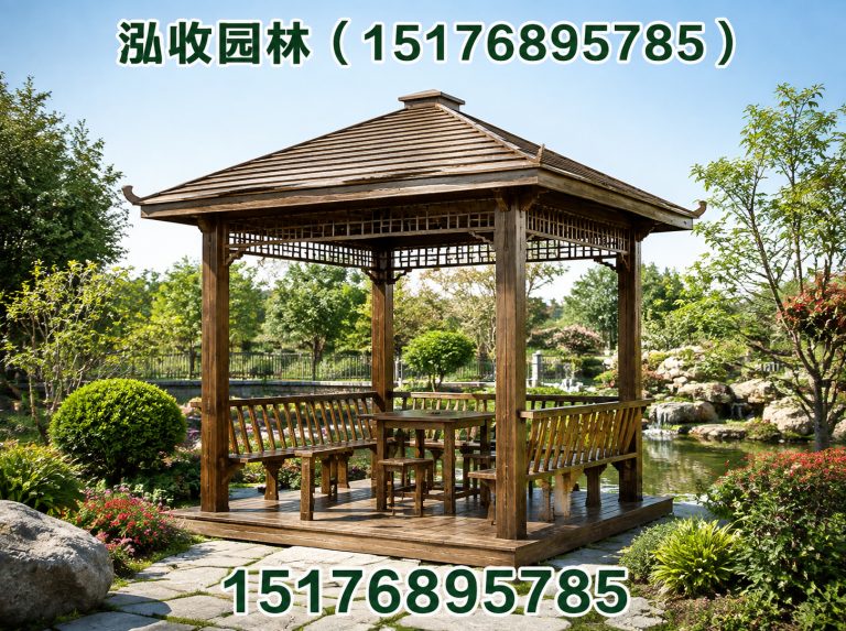 淮安京津冀防腐木工程展示图